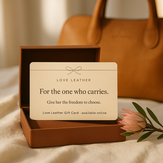 Love Leather Gift Card