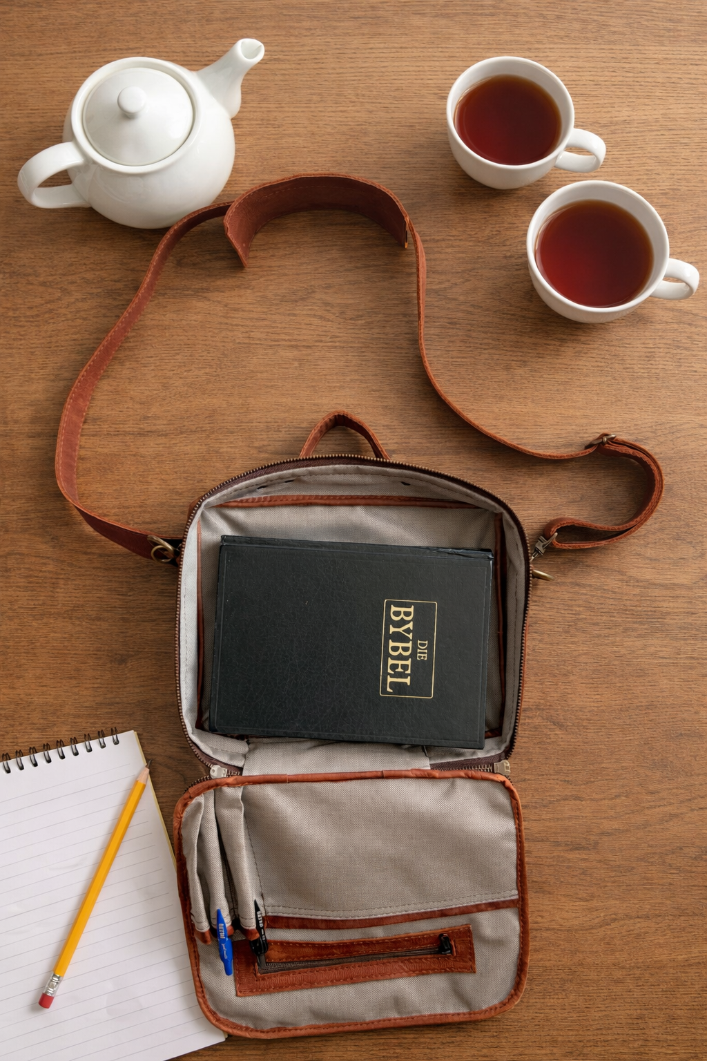 Leather Bible Bag