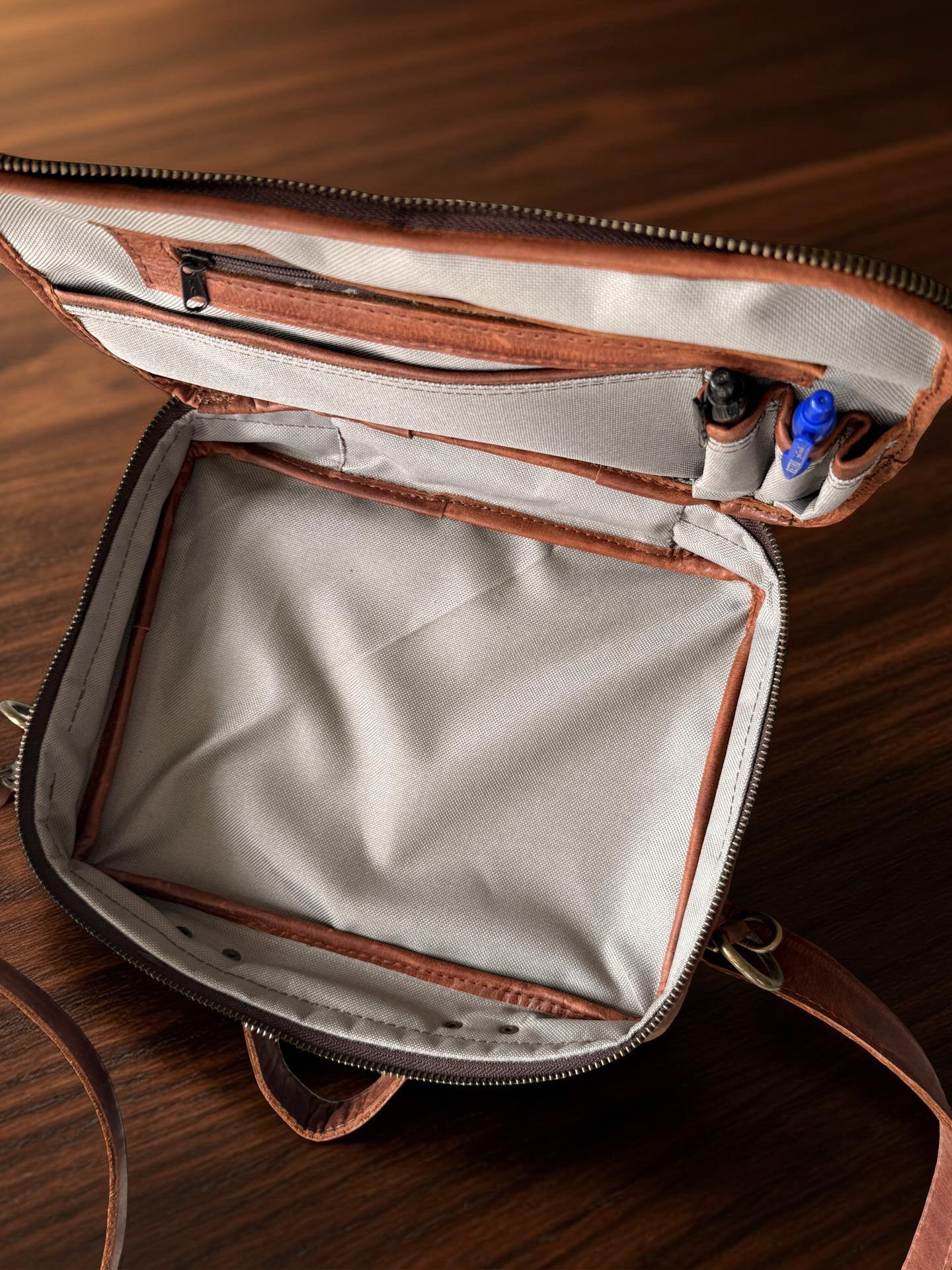 Leather Bible Bag