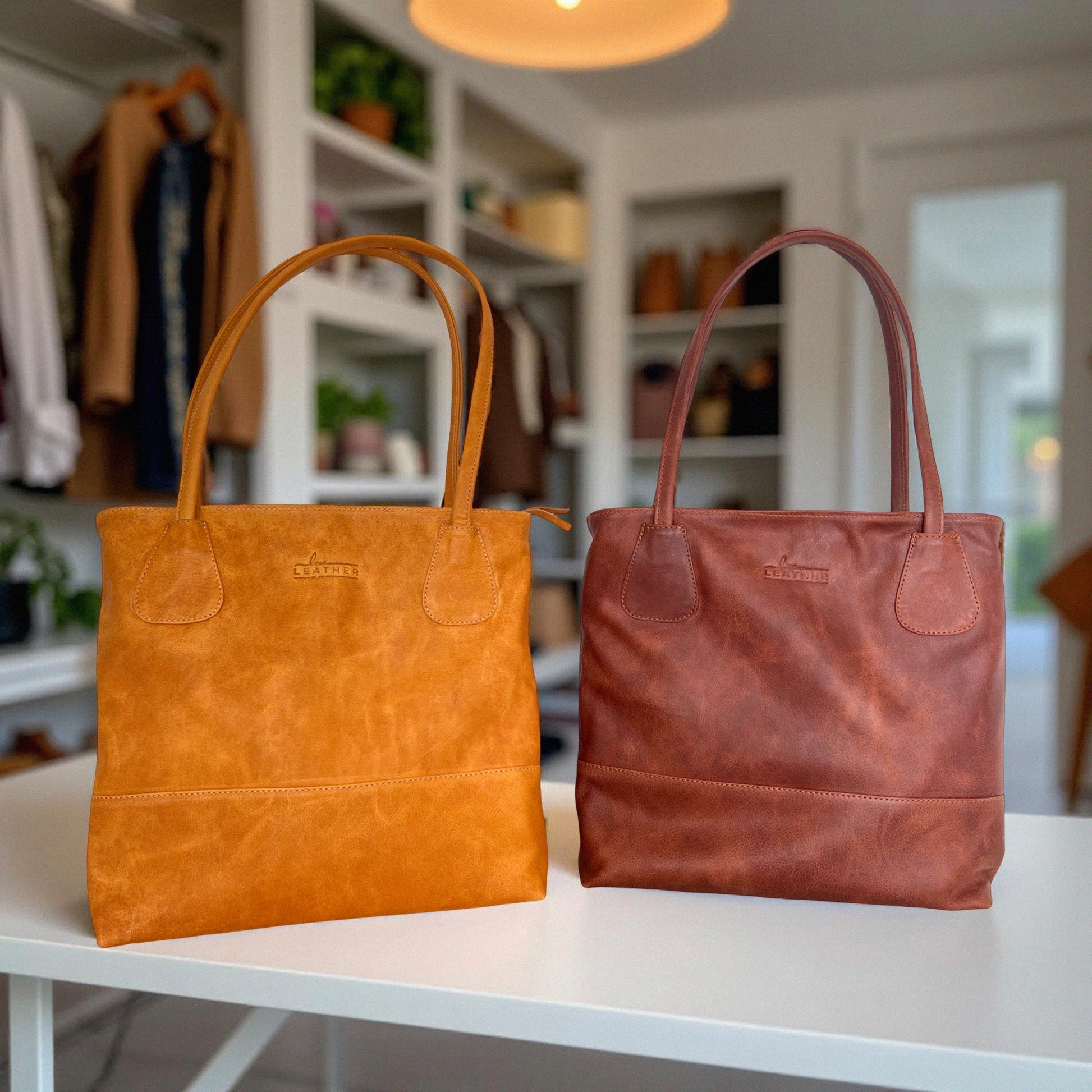 Leather Tote Bag Love Leather Bags Lifetime Leather Tote Duluth