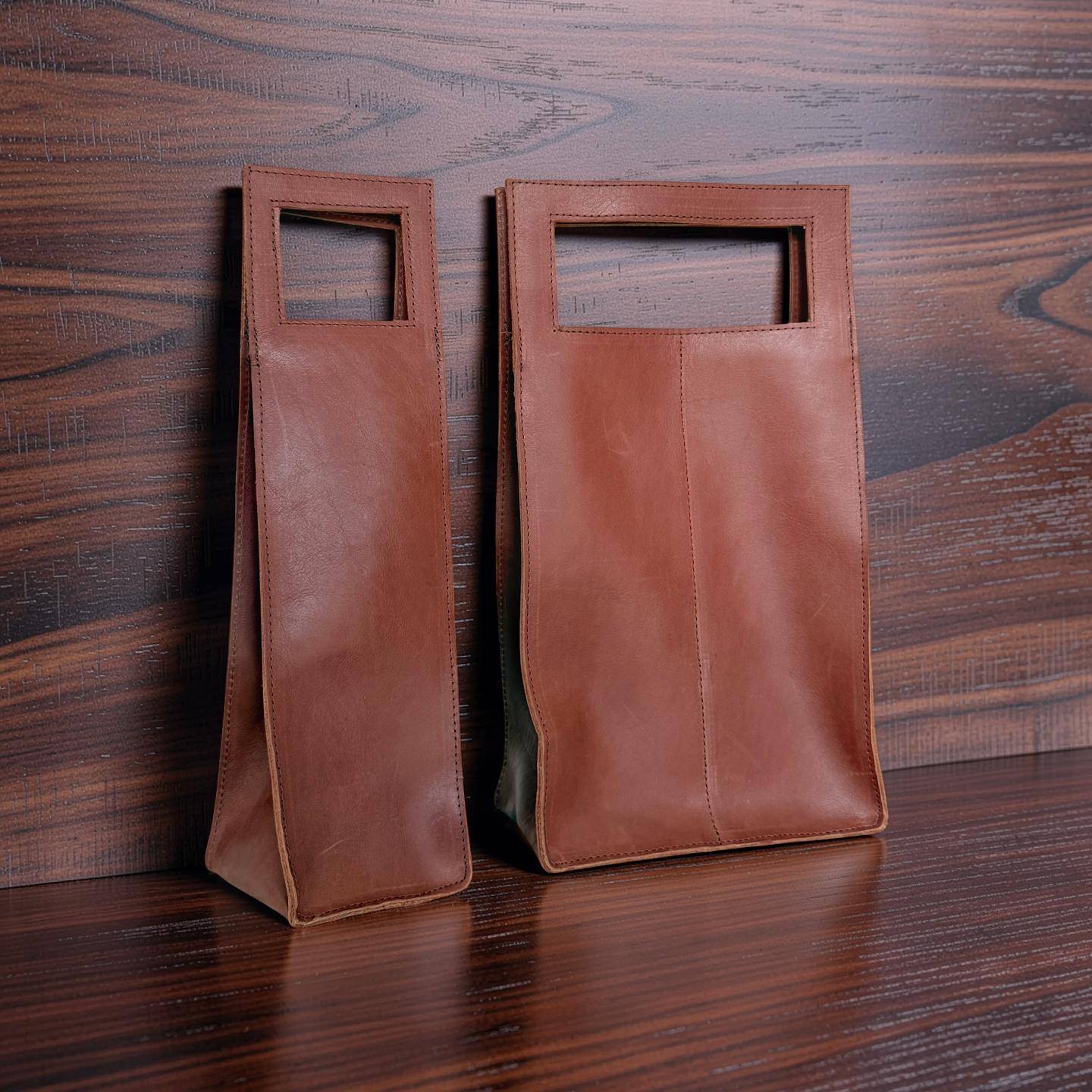 Leather Wine Bag | EVE