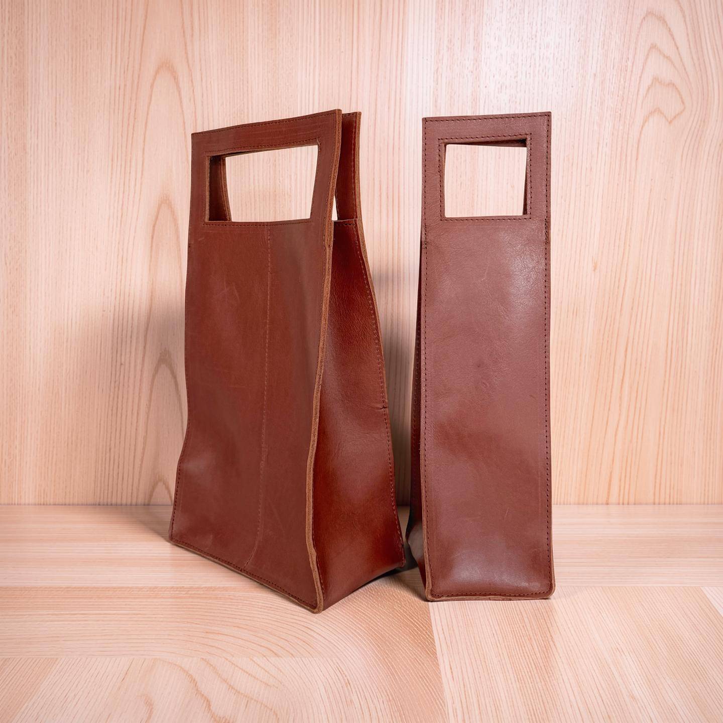 Leather Wine Bag | EVE